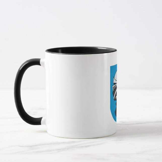 Deutsches JG4-Einheitenemblem der Luftwaffe WW2 Tasse (Links)