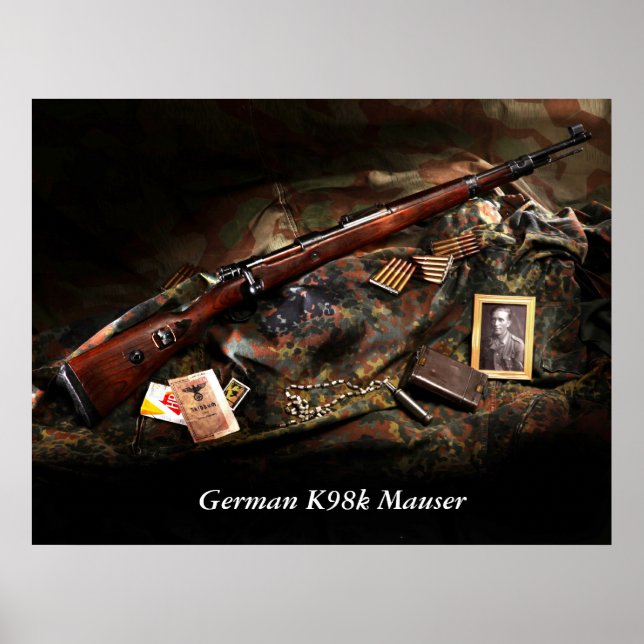 Deutsches K98k Mauser Poster (Vorne)