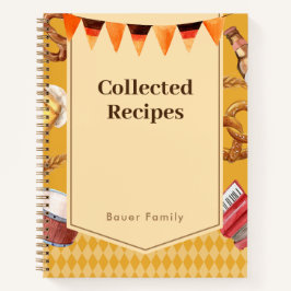 Deutsches Kochbuch Notizbuch