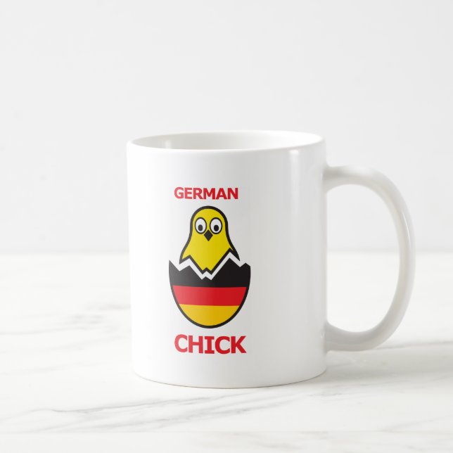 Deutsches Küken Tasse (Rechts)