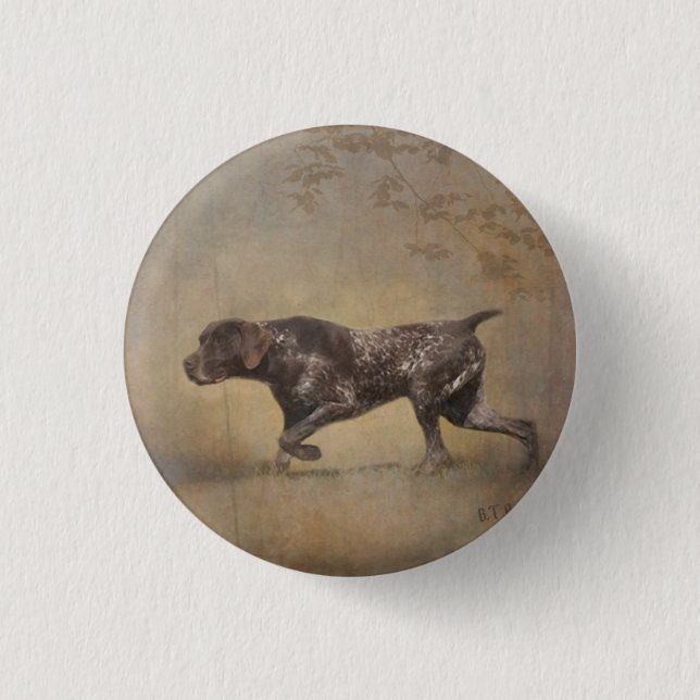 Deutsches Kurzfilm-Poster Acrylic Button (Vorderseite)