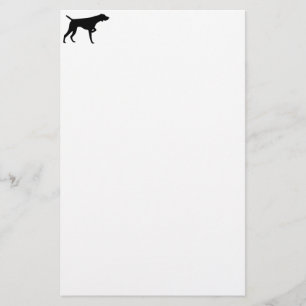 Deutsches kurzhaariger Zeiger-Briefpapier Briefpapier