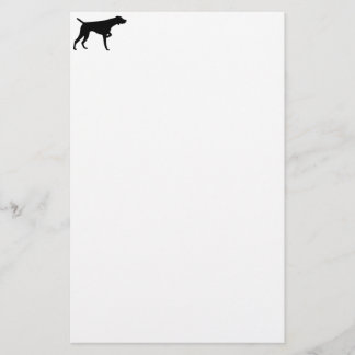 Deutsches kurzhaariger Zeiger-Briefpapier Briefpapier