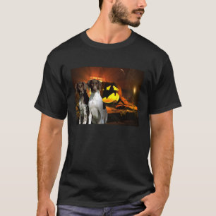 Deutsches kurzhaariger Zeiger-HalloweenunisexShirt T-Shirt