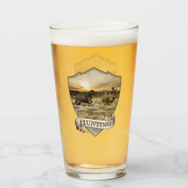 Deutsches Kurzschlussglas Glas (Rückseite (gefüllt))