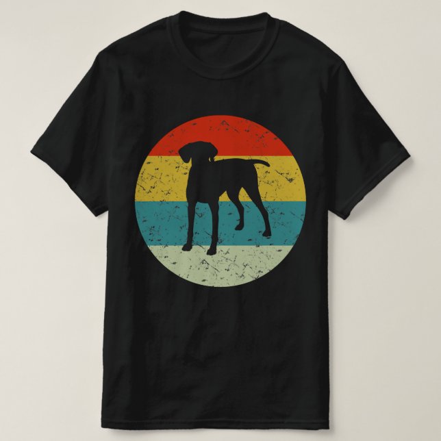 Deutsches Kurzstreckenretro Vintag T-Shirt (Design vorne)