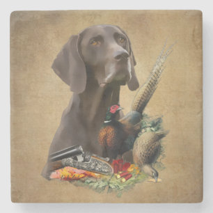 Deutsches Kurzzeitwährungspapier Steinuntersetzer