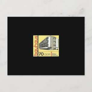 Deutsches Modernismus Design, Architektur - Dessau Postkarte