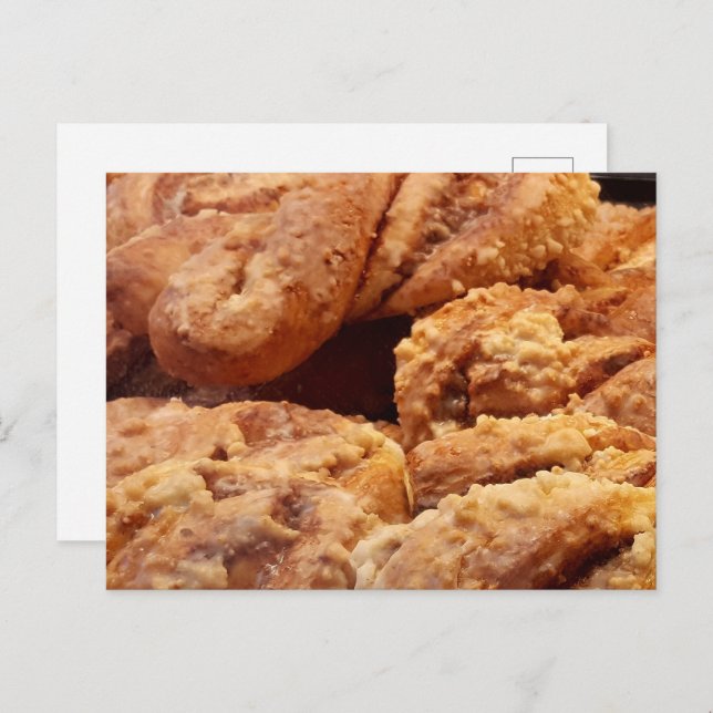 Deutsches Necktie Brot Postkarte (Vorne/Hinten)