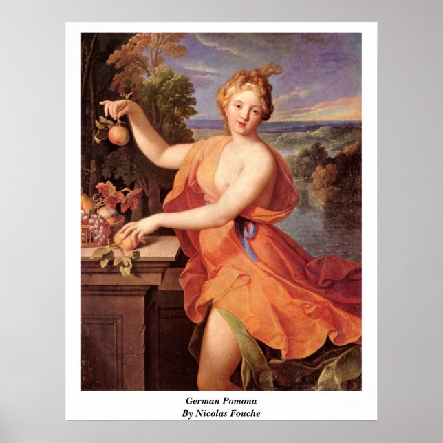 Deutsches Pomona von Nicolas Fouche Poster (Vorne)