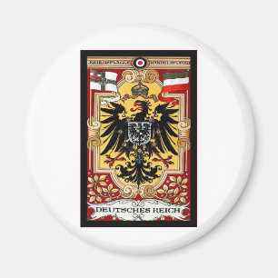 Deutsches Reich ~ Vintage deutsche WW1 Poster Magnet