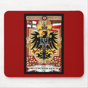 Deutsches Reich ~ Vintages Plakat Deutsch-WW1 Mousepad