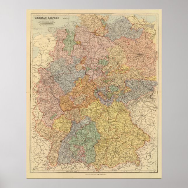 Deutsches Reich West Poster (Vorne)