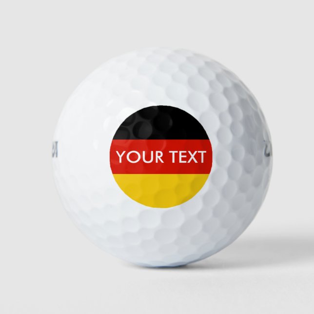 Deutsches Set für Golfball (Vorderseite)