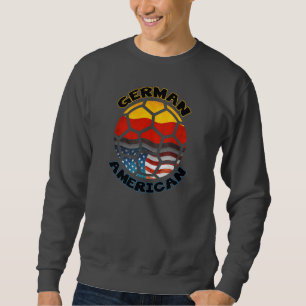 Deutsches Sweatshirt des American Football Fan
