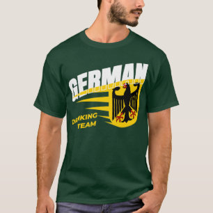 Deutsches Trinkteam feiert Party T-Shirt