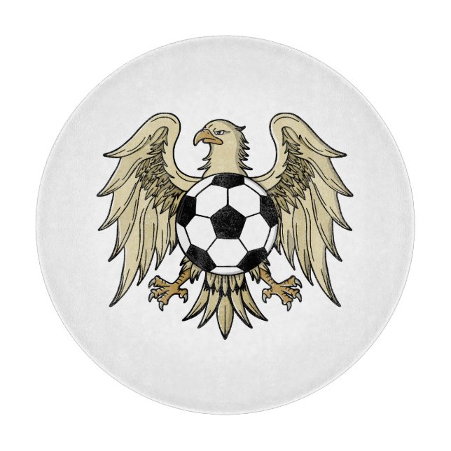 Deutsches Wappen Adler Wappen Schneidebrett (Vorderseite)