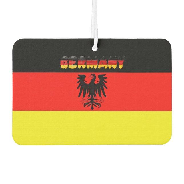 Deutsches Wappen Autolufterfrischer (Vorderseite)