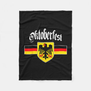 Deutsches Wappen  Fleecedecke