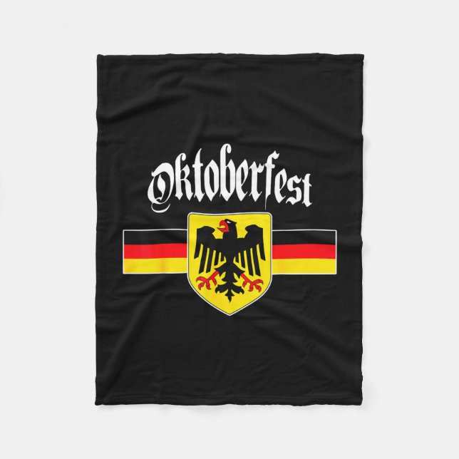 Deutsches Wappen  Fleecedecke (Vorderseite)