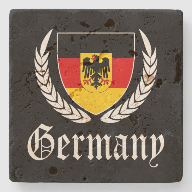 Deutsches Wappen Steinuntersetzer (Vorderseite)