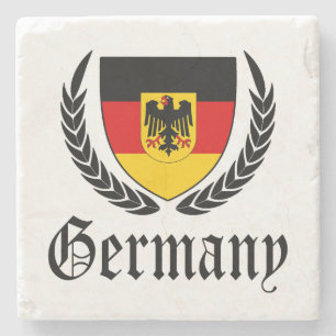 Deutsches Wappen Steinuntersetzer