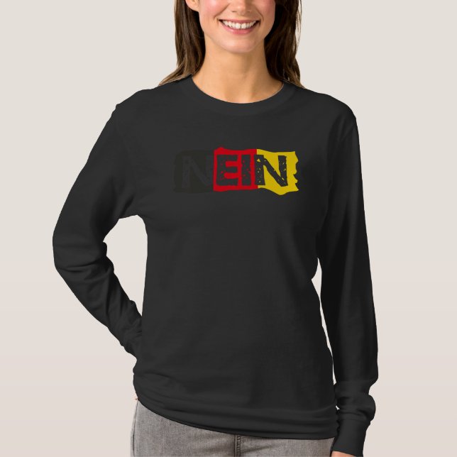 Deutsches Wort T-Shirt (Vorderseite)