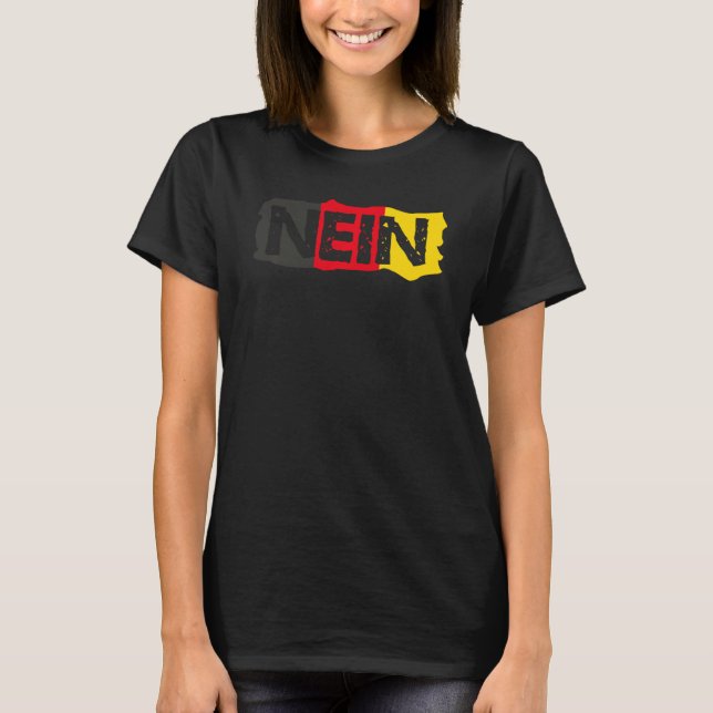 Deutsches Wort T-Shirt (Vorderseite)