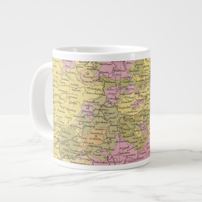 Deutschland 13 Jumbo-Tasse (Vorderseite Links)