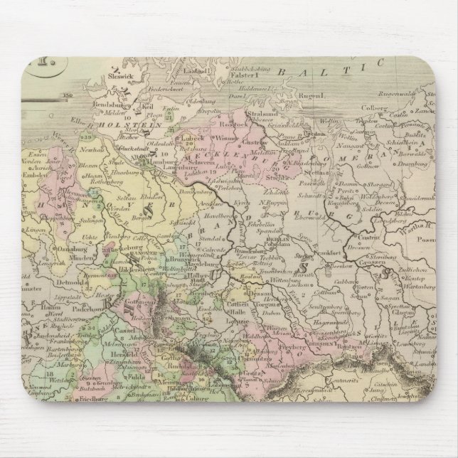 Deutschland 14 mousepad (Vorne)