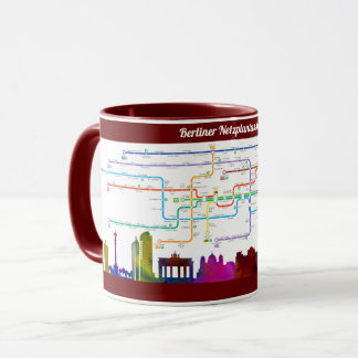 " Deutschland: 2021/heute BERLIN - U/S-Bahn Tasse
