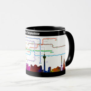 " Deutschland: 2021/heute BERLIN - U/S-Bahn  Tasse