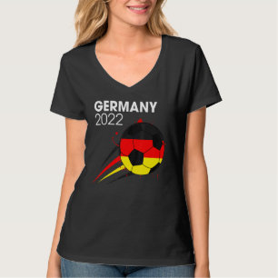 Deutschland 2022 Fußball-Team Deutsche Flagge Männ T-Shirt