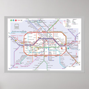 " Deutschland: 2022/heute Berlin - Liniennetz ... Poster