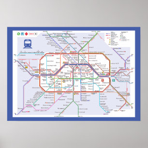 " Deutschland: 2022/heute Berlin - Liniennetz ... Poster