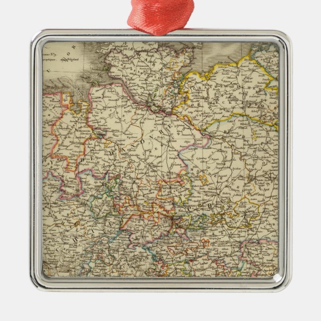 Deutschland 2 ornament aus metall (Vorne)