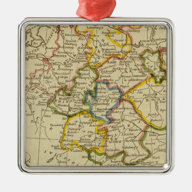 Deutschland 3 ornament aus metall (Vorne)