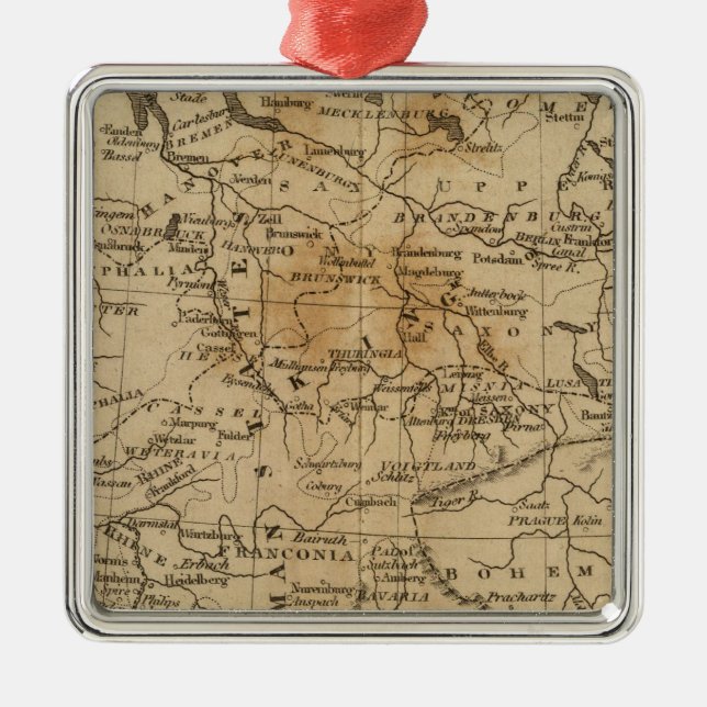 Deutschland 9 ornament aus metall (Vorne)