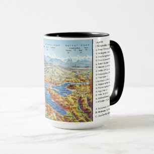 " Deutschland/A/CH: 2021/heute - Bodensee Panorama Tasse