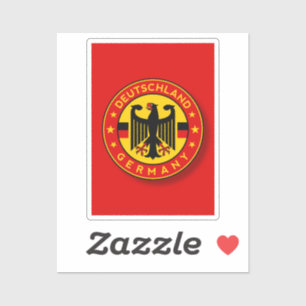 Deutschland, Abzeichen Deutschland Aufkleber