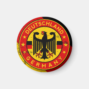 Deutschland, Abzeichen Deutschland Magnet