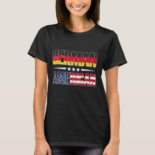 Deutschland Amerika Amerika Deutschland USA Deutsc T-Shirt