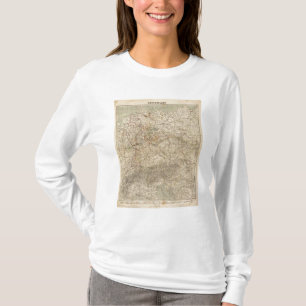 Deutschland-Atlas-Karte T-Shirt