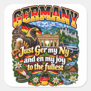 Deutschland Aufkleber