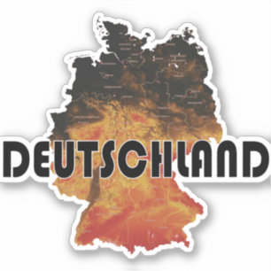 Deutschland Aufkleber