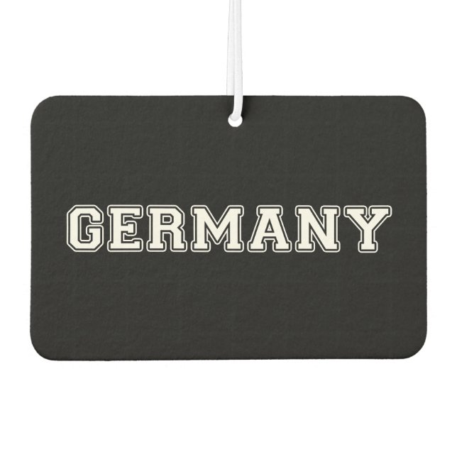 Deutschland Autolufterfrischer (Vorderseite)