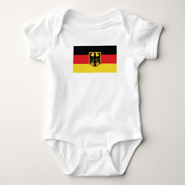 Deutschland Baby Strampler (Vorderseite)