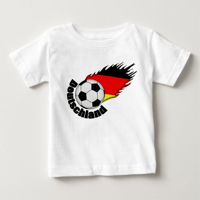 Deutschland Baby T-shirt (Vorderseite)