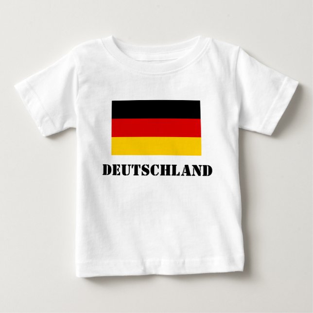 DEUTSCHLAND BABY T-SHIRT (Vorderseite)