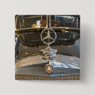 Deutschland, Baden-Württemberg, Stuttgart. Mercede Button